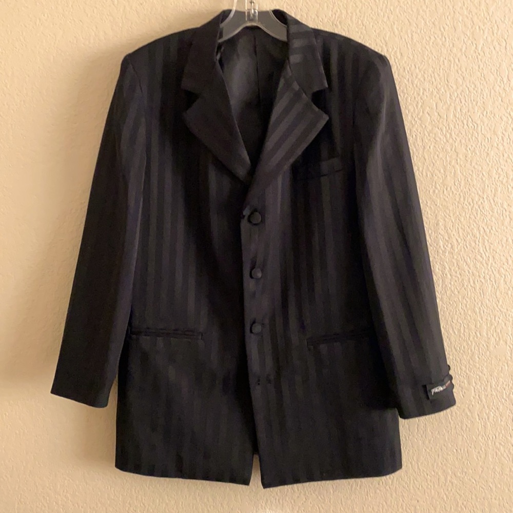 Striped Suit Jacket